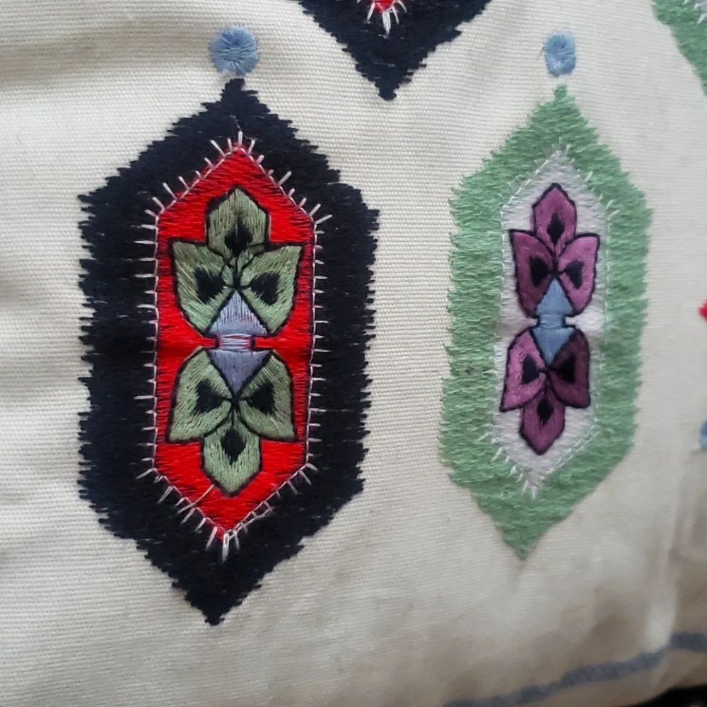 Vera Bradley Romantic Paisley Throw Pillow NWT
